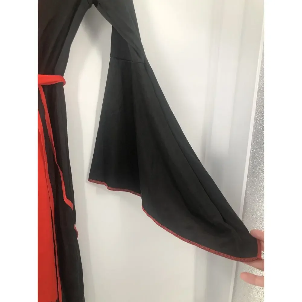 Halloween Vampire Costume for Girls Royal Queen Skirt Halloween Dress Up Sz M